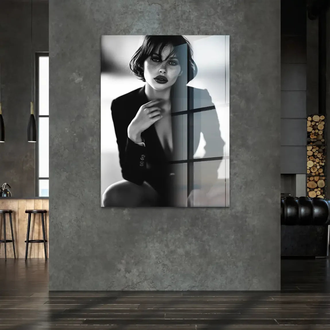 Femme Fatale Acrylglasbild