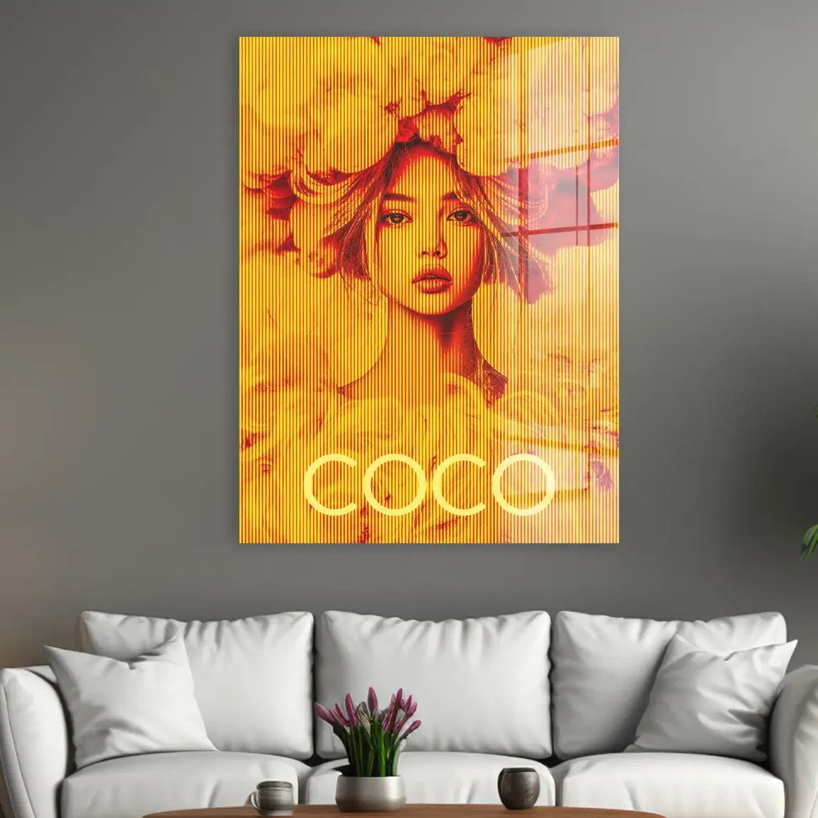 Coco Vision Acrylglasbild INGALERIE