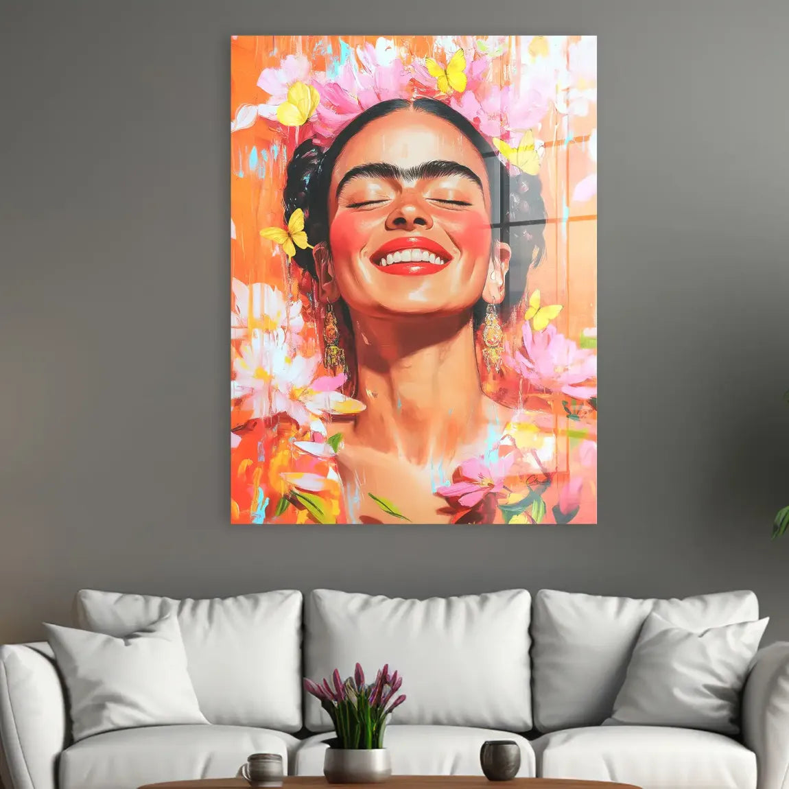 Frida Kahlo Blooming Acrylglasbild INGALERIE