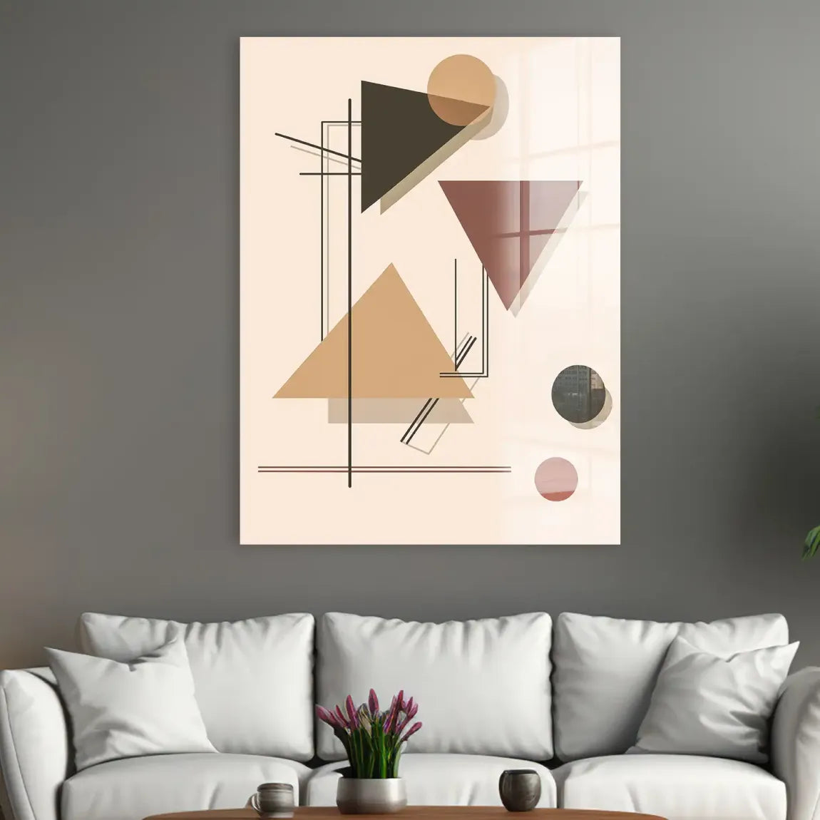 Kandinsky Harmony Style Acrylglasbild INGALERIE