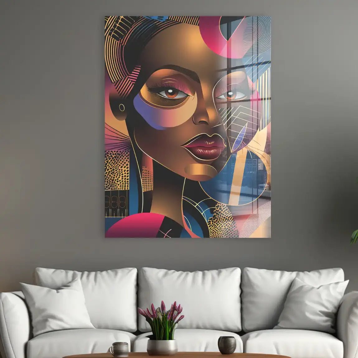 Black is Beauty Nr.10 Acrylglasbild INGALERIE