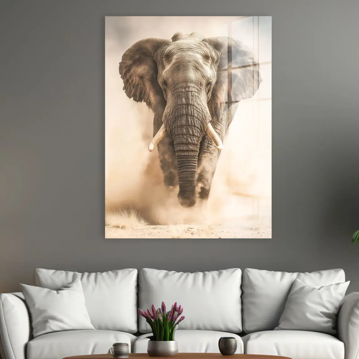 Emperor of the Savannah Acrylglasbild INGALERIE