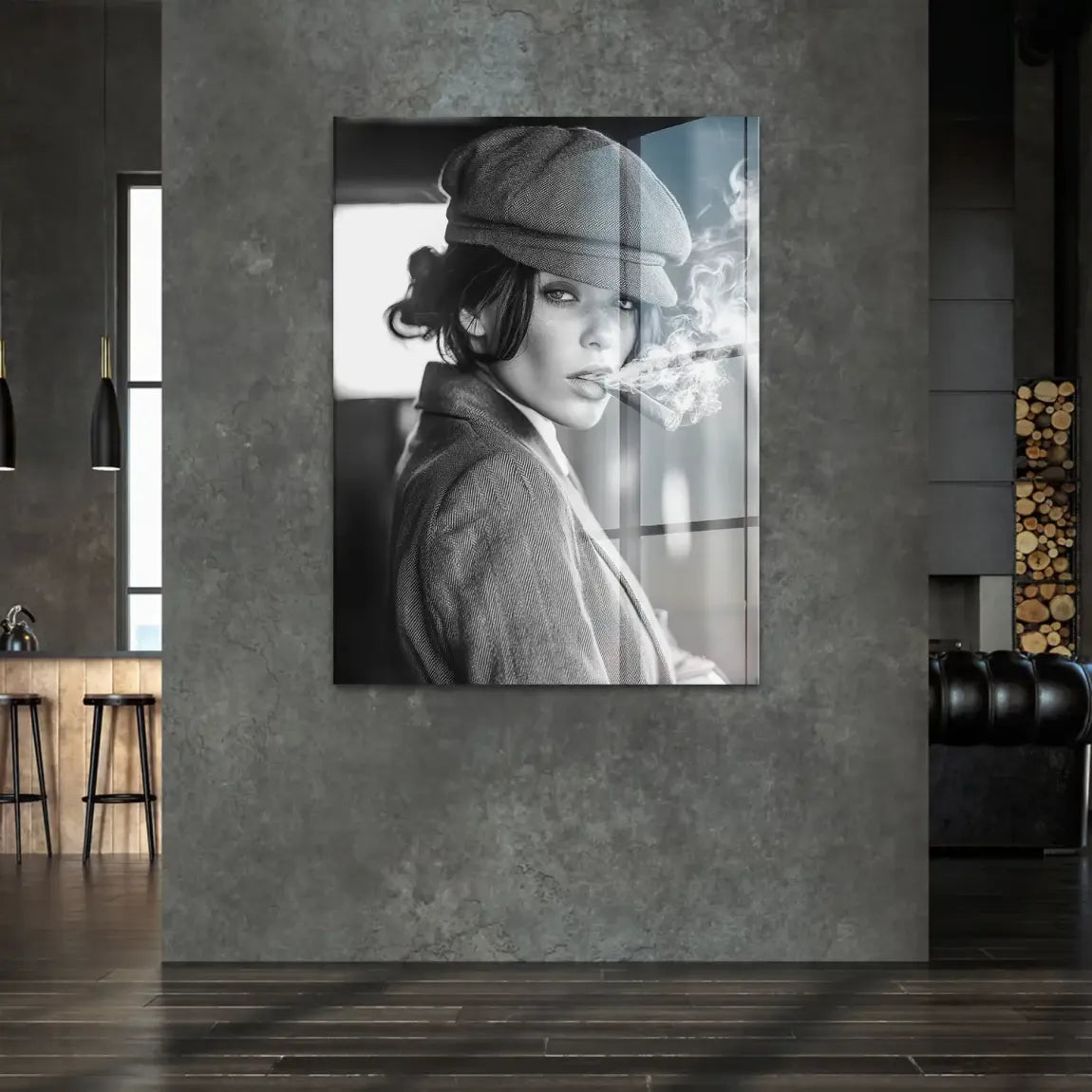 Smoke and Confidence Acrylglasbild