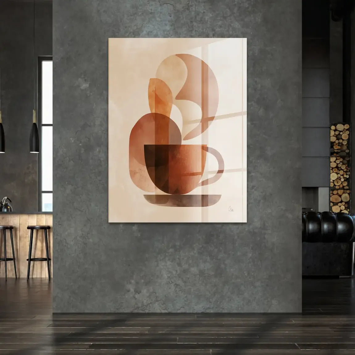 Warm Aroma Acrylglasbild