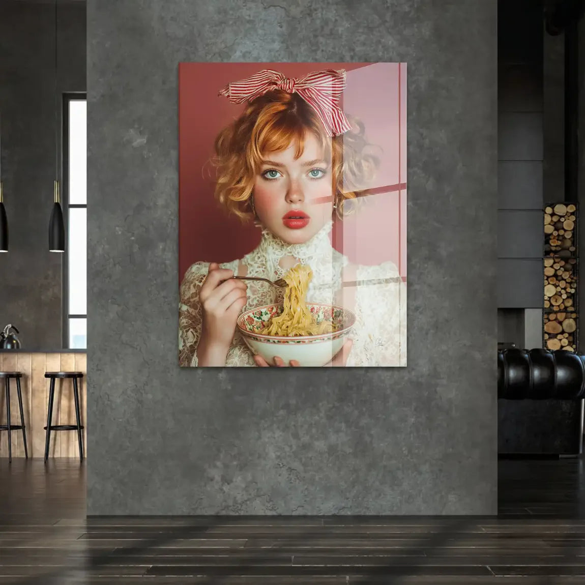 Bella Noodle Moments Acrylglasbild