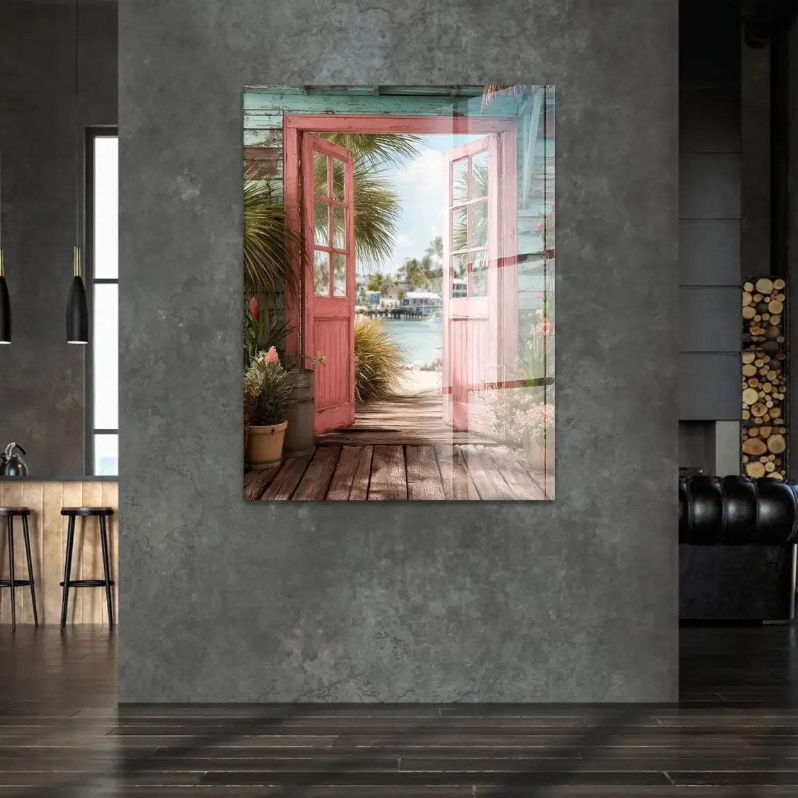Coastal Escape Acrylglasbild - INGALERIE | Dein Onlineshop für moderne Wandbilder