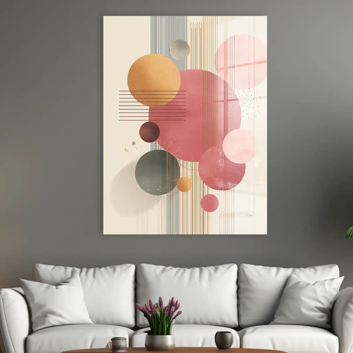 Circles of Serenity Acrylglasbild INGALERIE