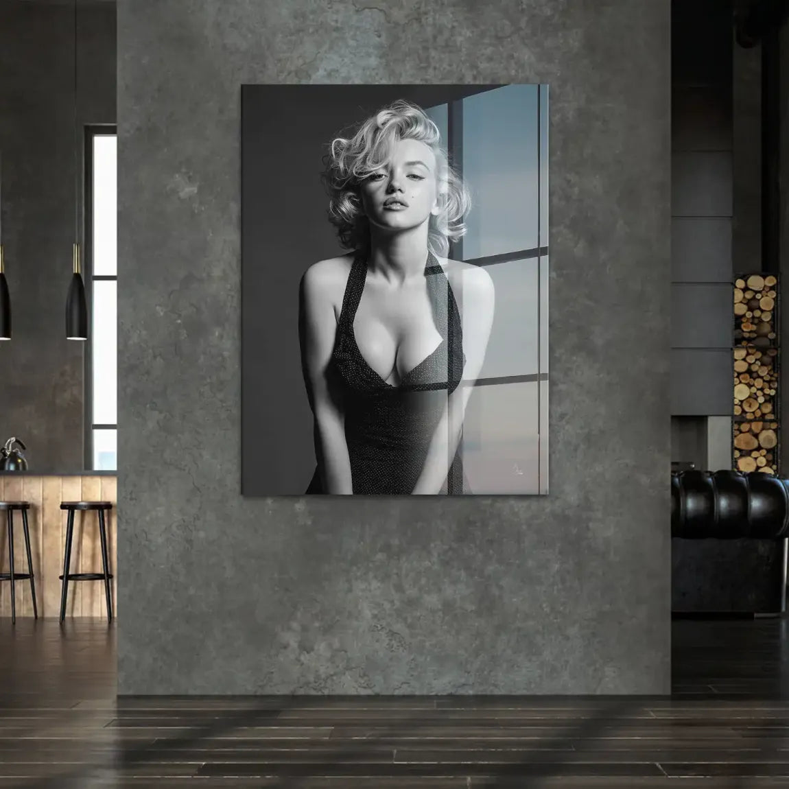 Marilyn Monroe Charm Acrylglasbild