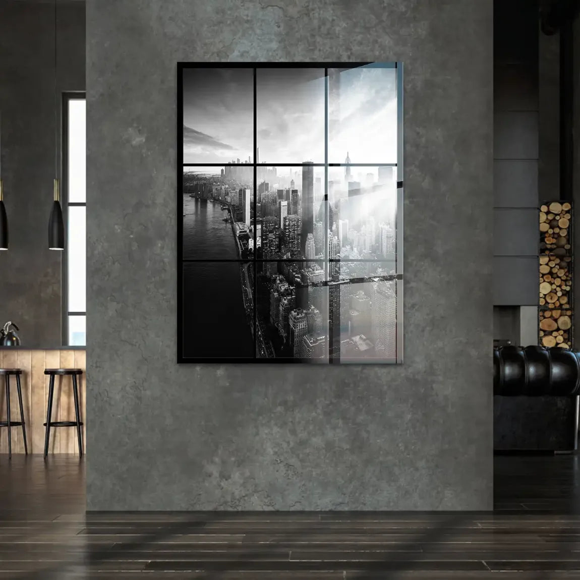 Silent Heights New York Acrylglasbild