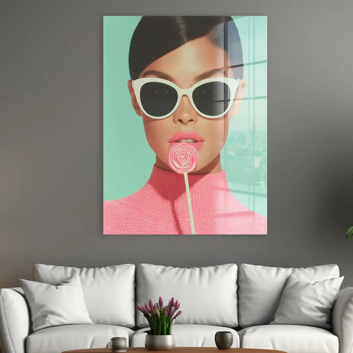 Velvet Glamour Acrylglasbild INGALERIE