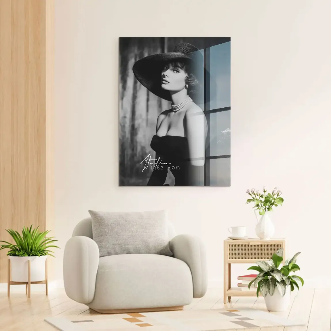 Sophia Loren Italia Acrylglasbild