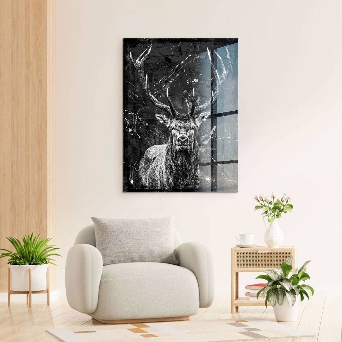 Hirsch Prestige Acrylglasbild