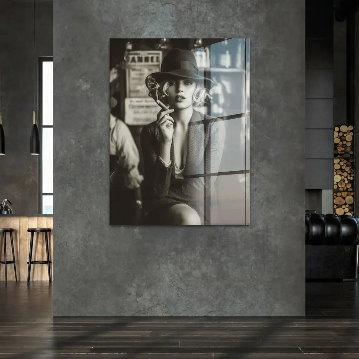 Beauty Cigar Acrylglasbild
