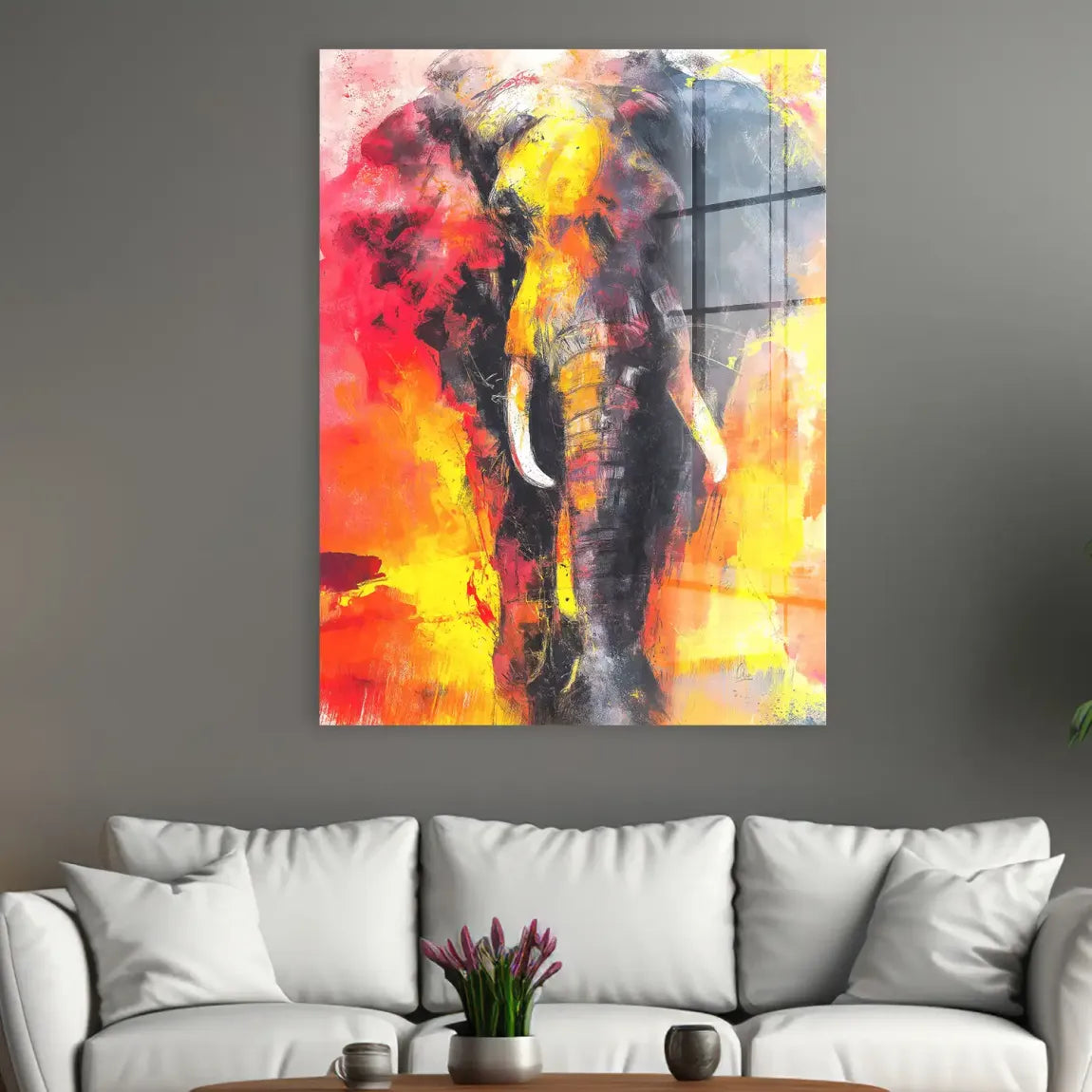 Majestic Elefant Acrylglasbild INGALERIE