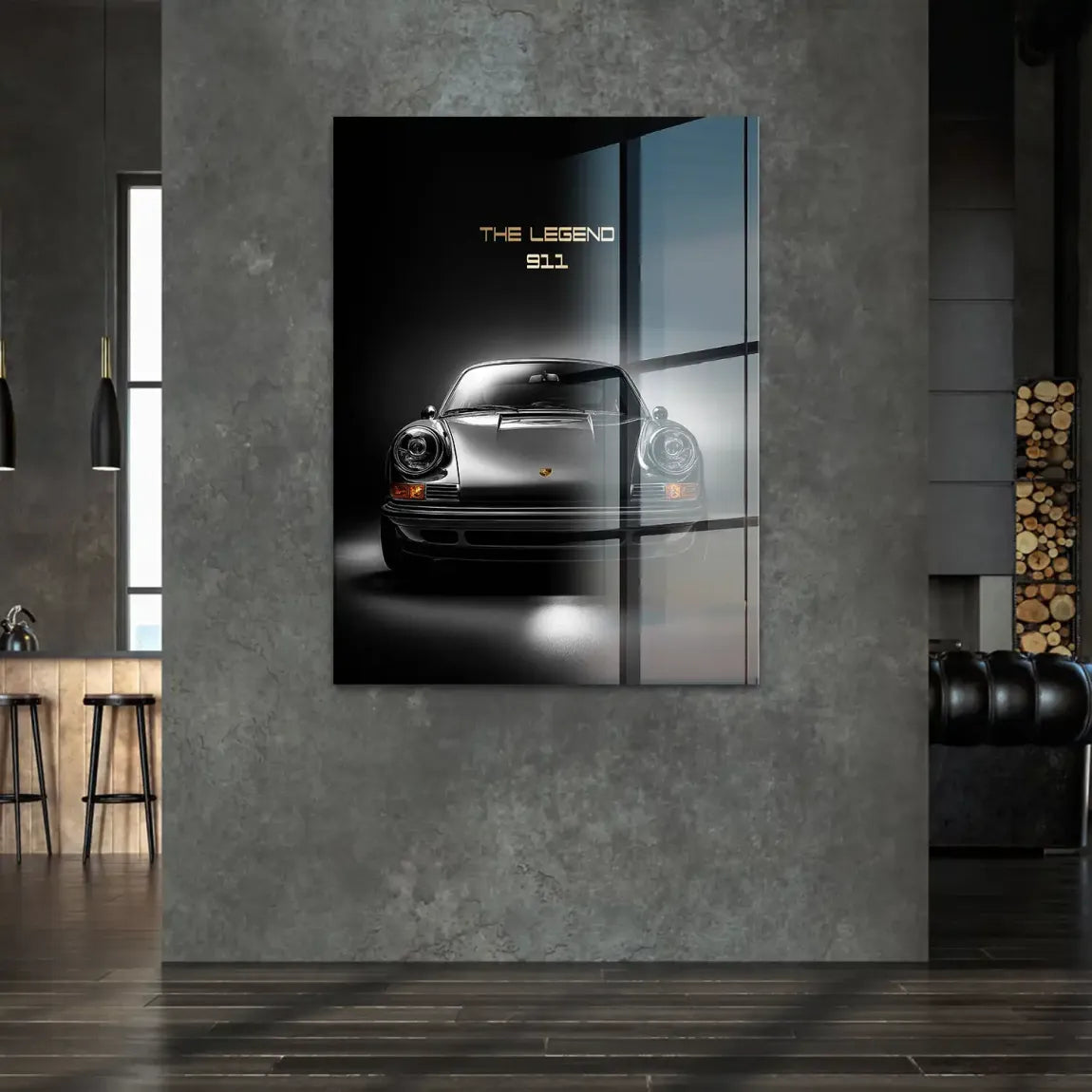 911 Legende Acrylglasbild