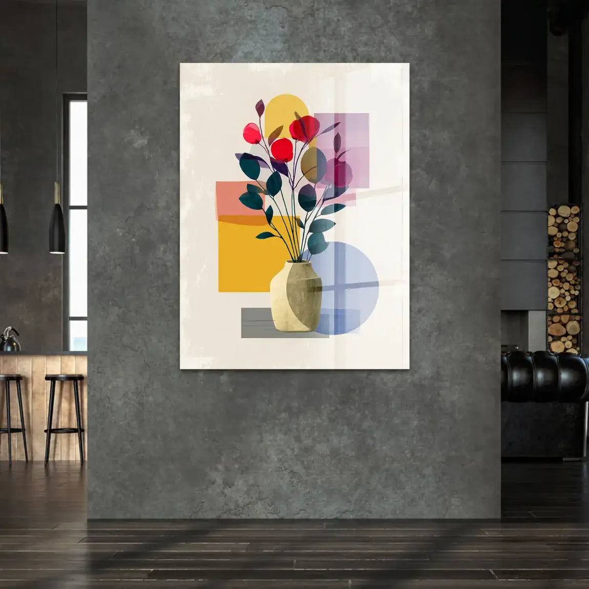 Modern Essence Abstract Acrylglasbild