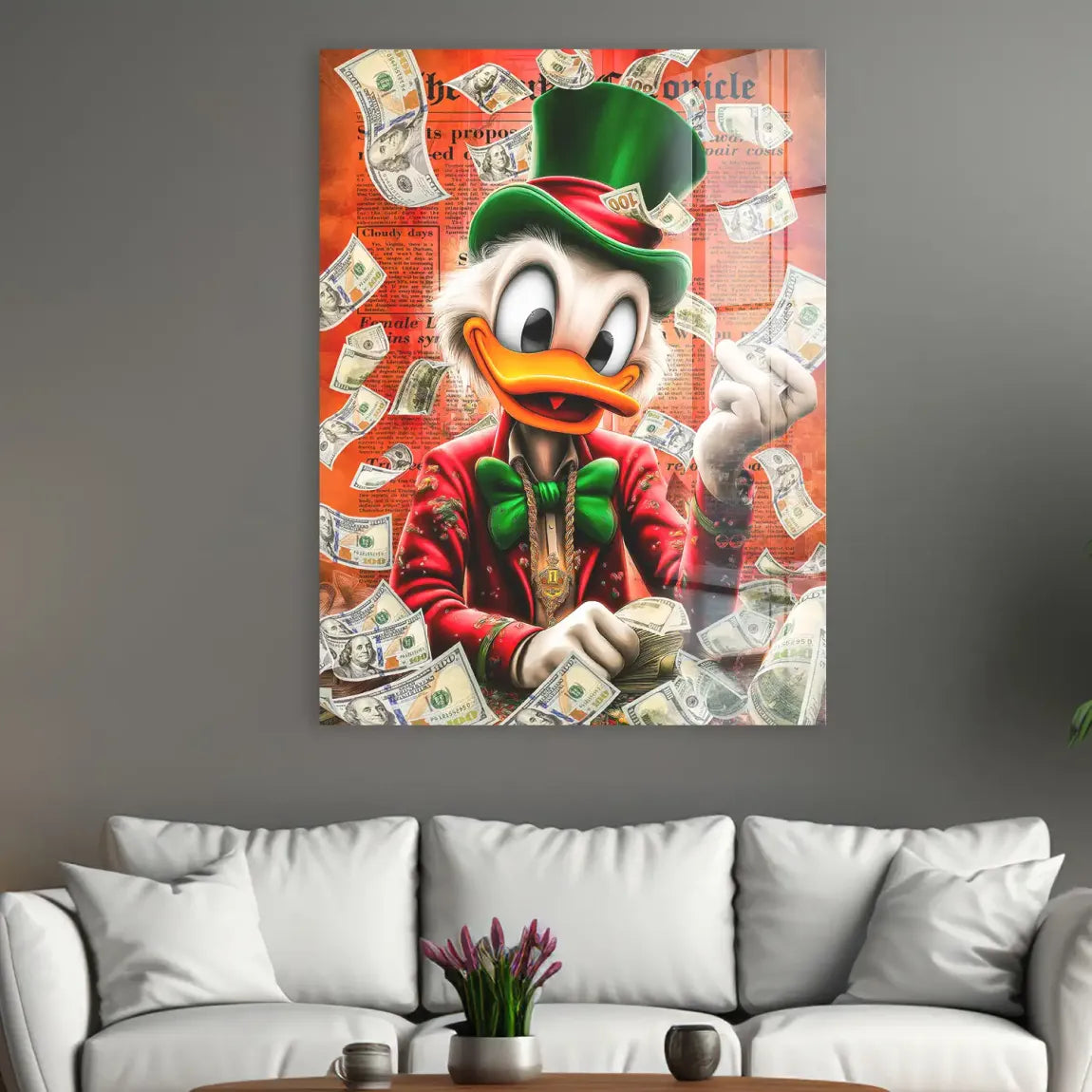 Dagobert Rich Dreams Acrylglasbild INGALERIE