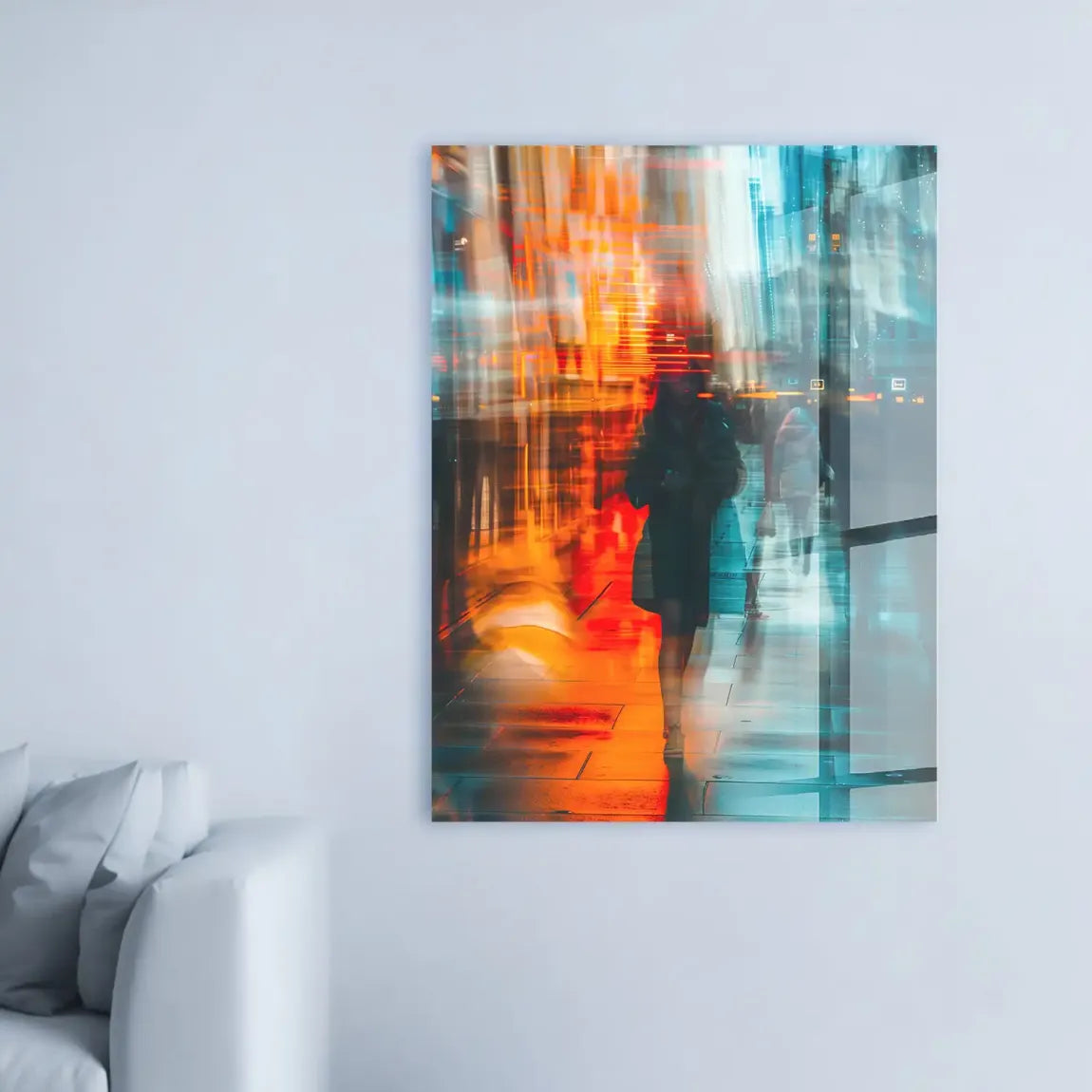 Stadtlichter Acrylglasbild INGALERIE