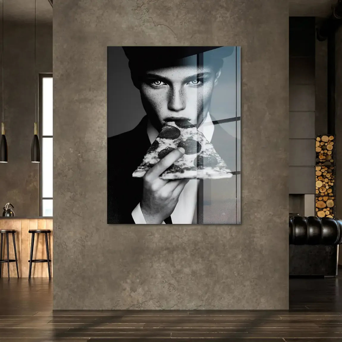 Pizza Charisma Acrylglasbild