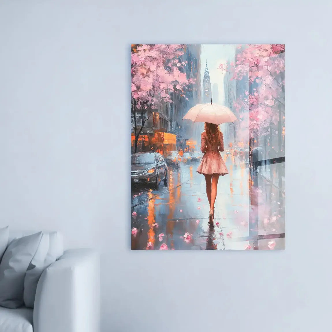 Color of Rain Acrylglasbild INGALERIE