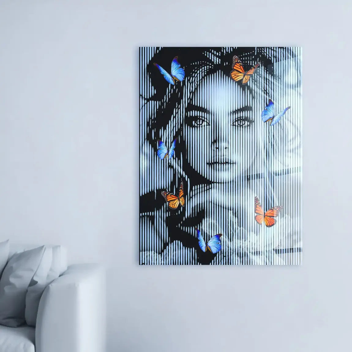 Flüstern der Schmetterlinge Acrylglasbild INGALERIE