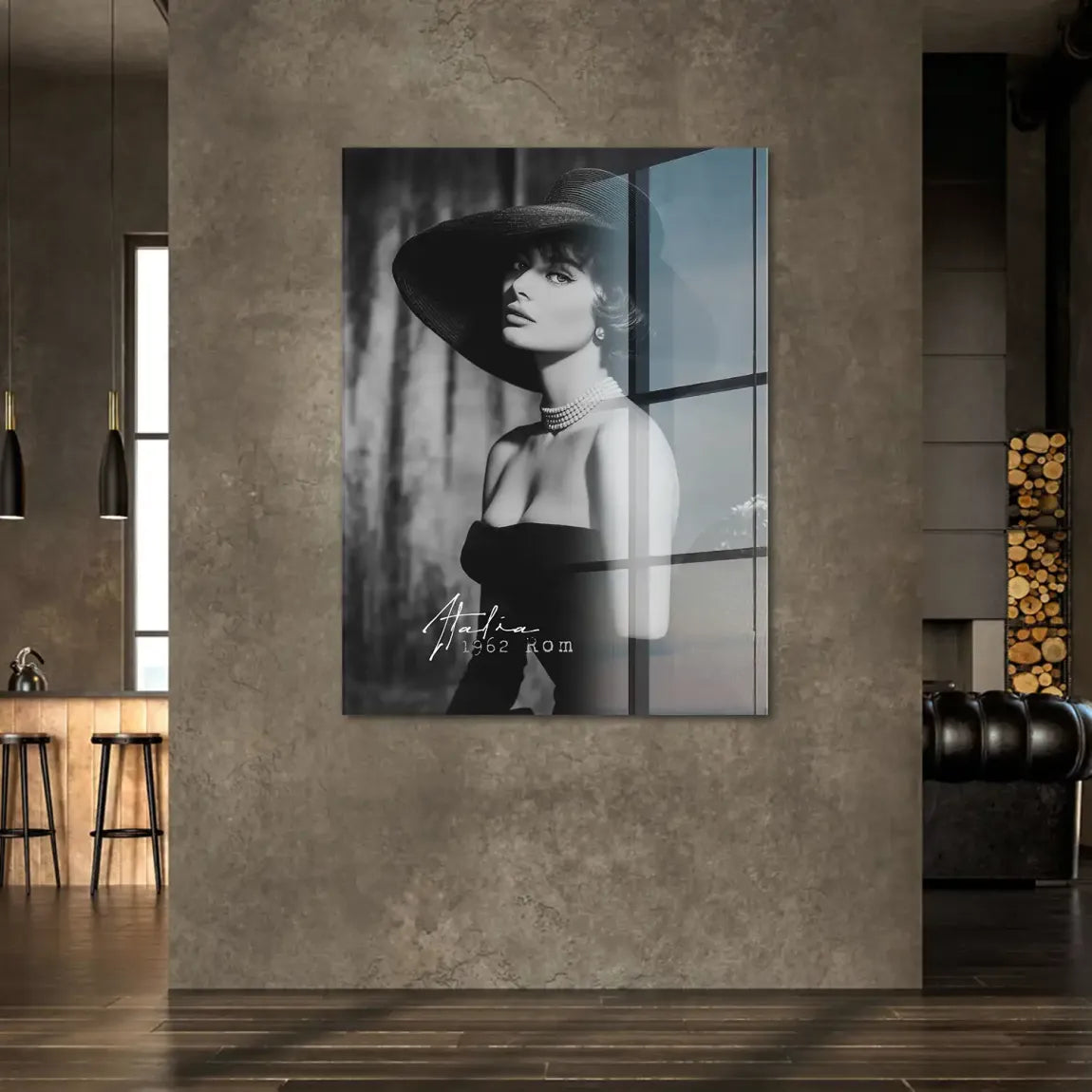 Sophia Loren Italia Acrylglasbild