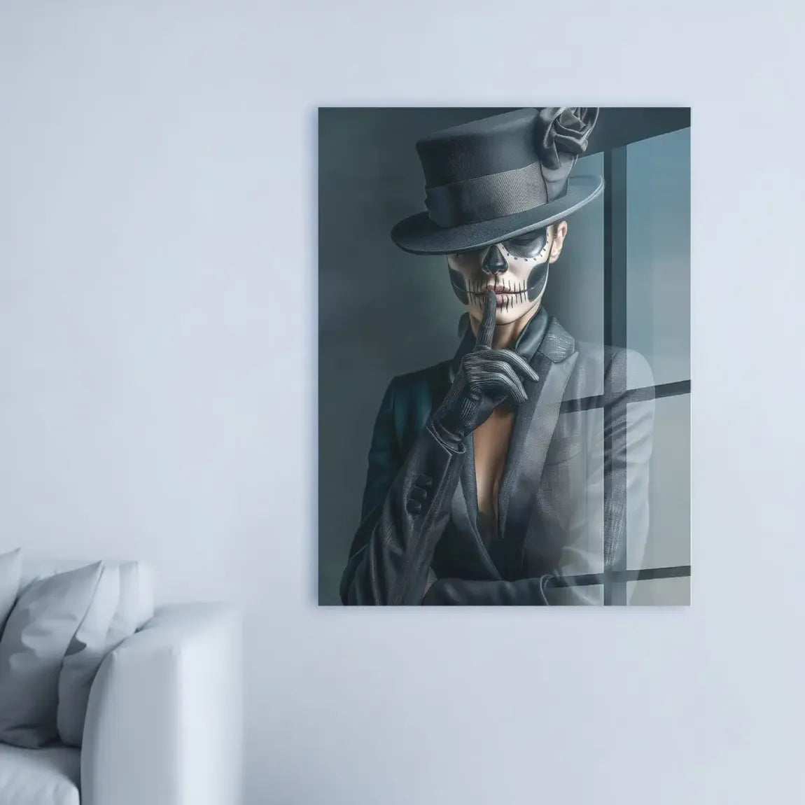 Silent la Catrina Acrylglasbild INGALERIE