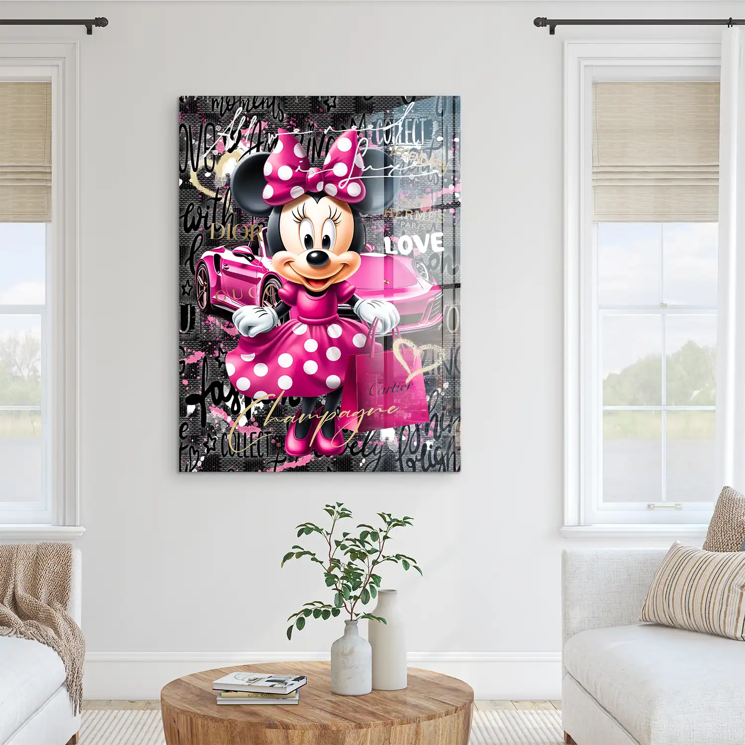 Minnie Need Luxe Acrylglas Bild INGALERIE