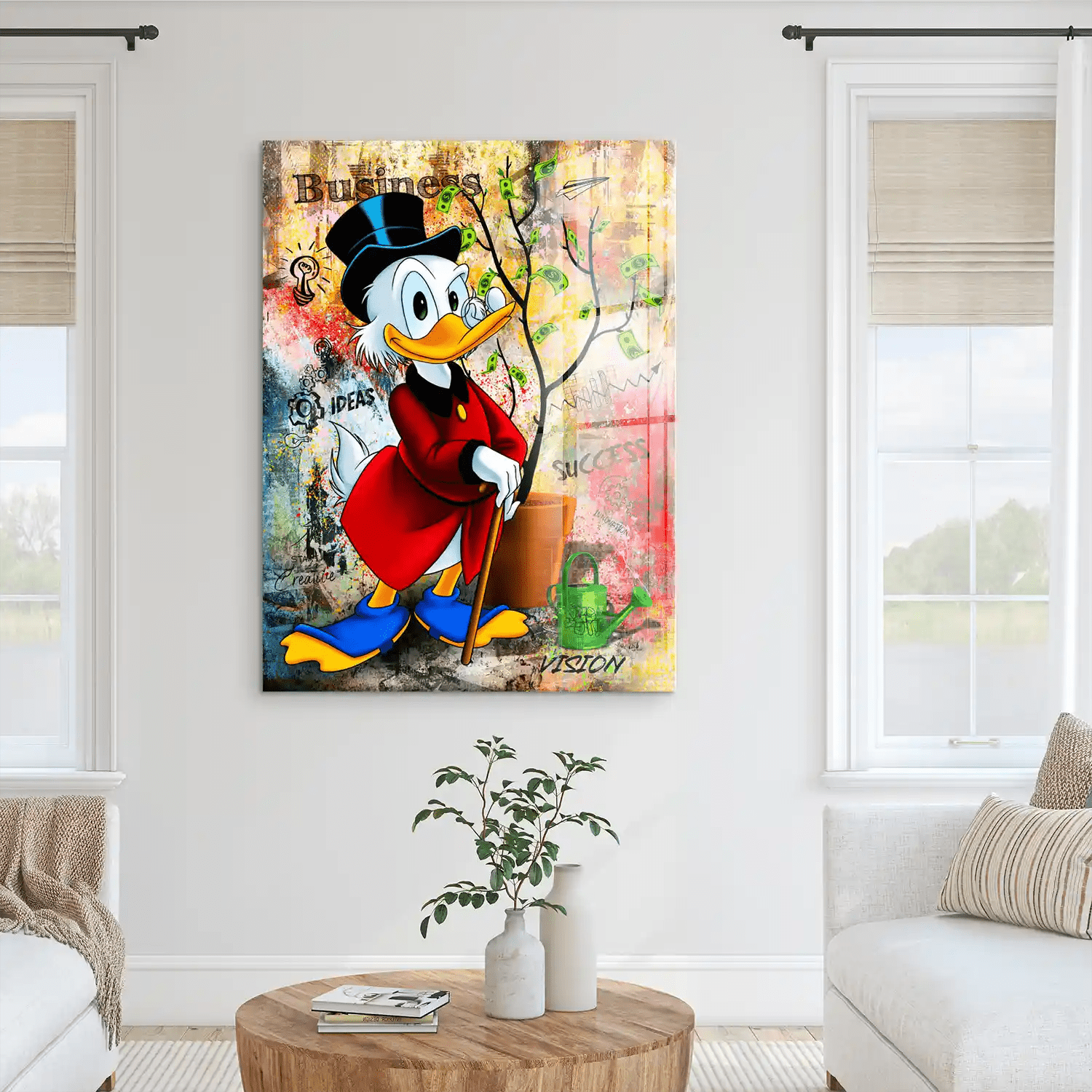Dagobert Gelbaum Nr.5 Pop Art Acrylglas Bild INGALERIE
