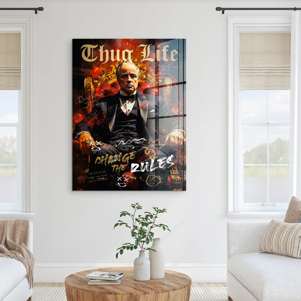 Godfather Rules Acrylglas Bild INGALERIE