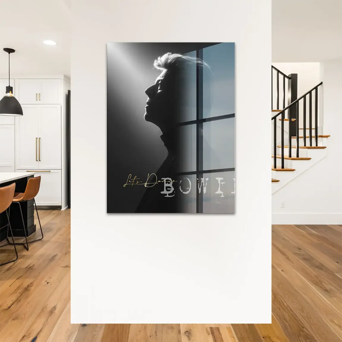 David Bowie Dance Acrylglasbild