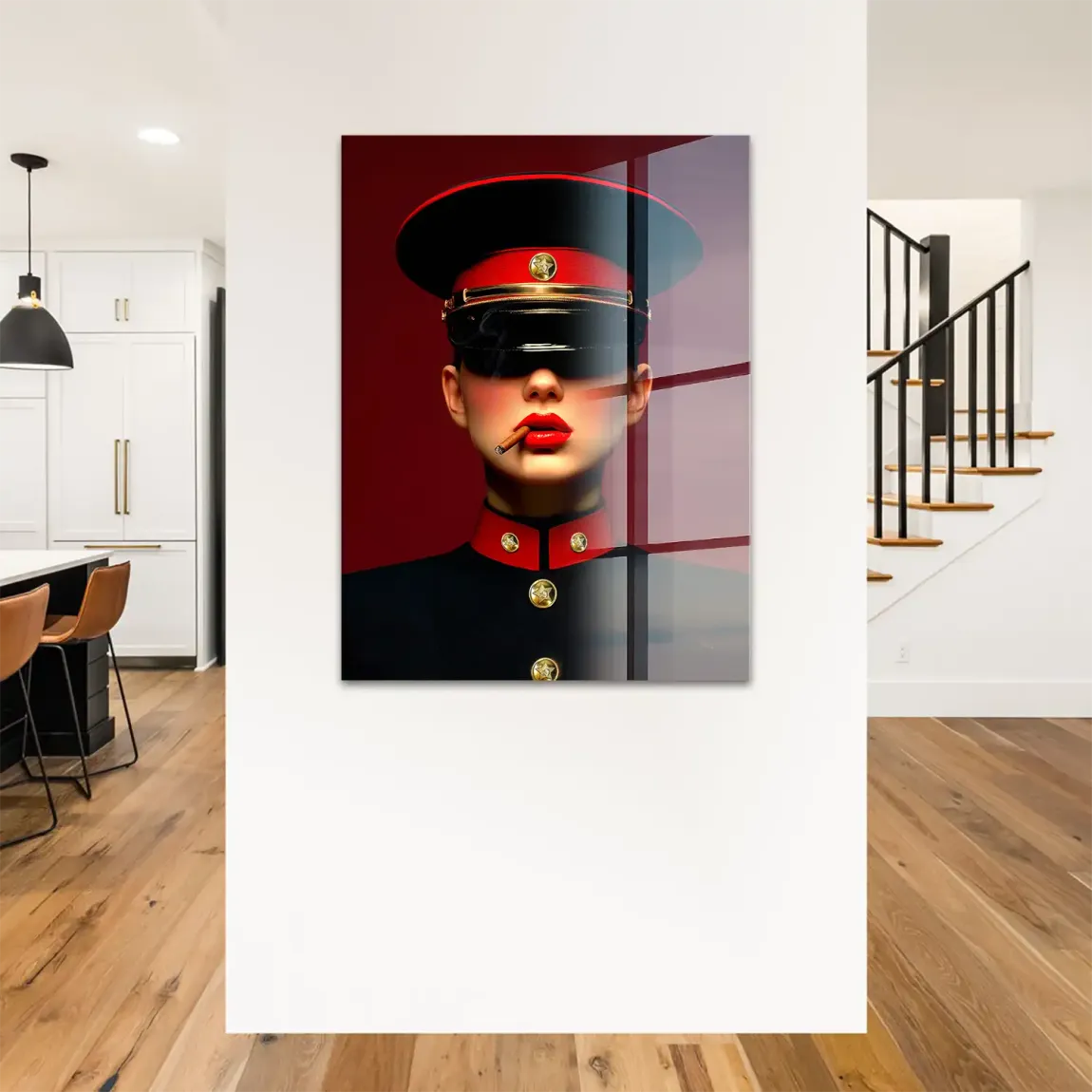 Russian Girl Acrylglasbild