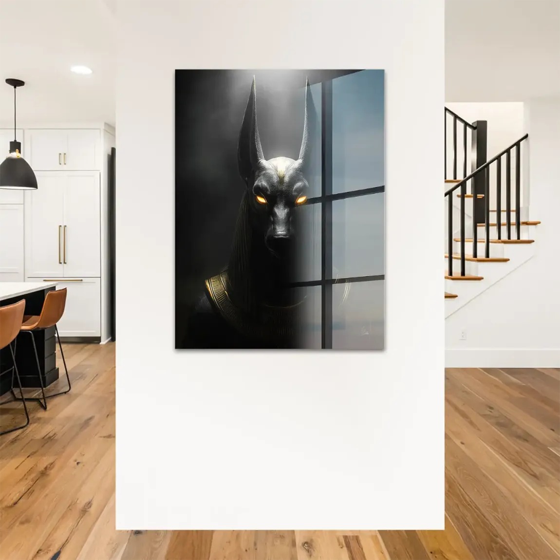 Dark Anubis Acrylglasbild