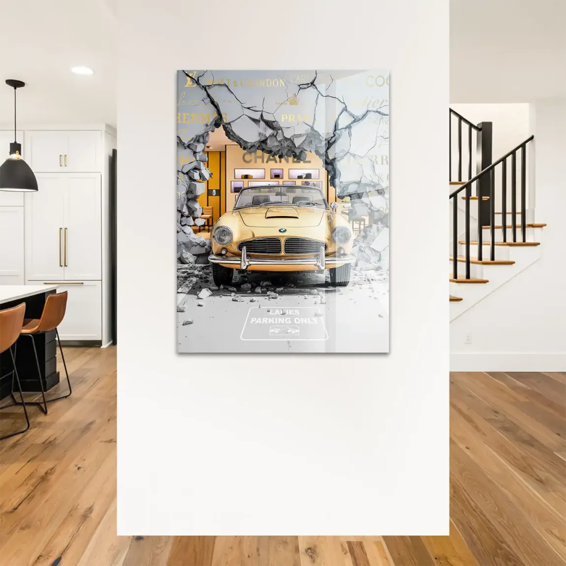 Luxury Shopping Acrylglasbild