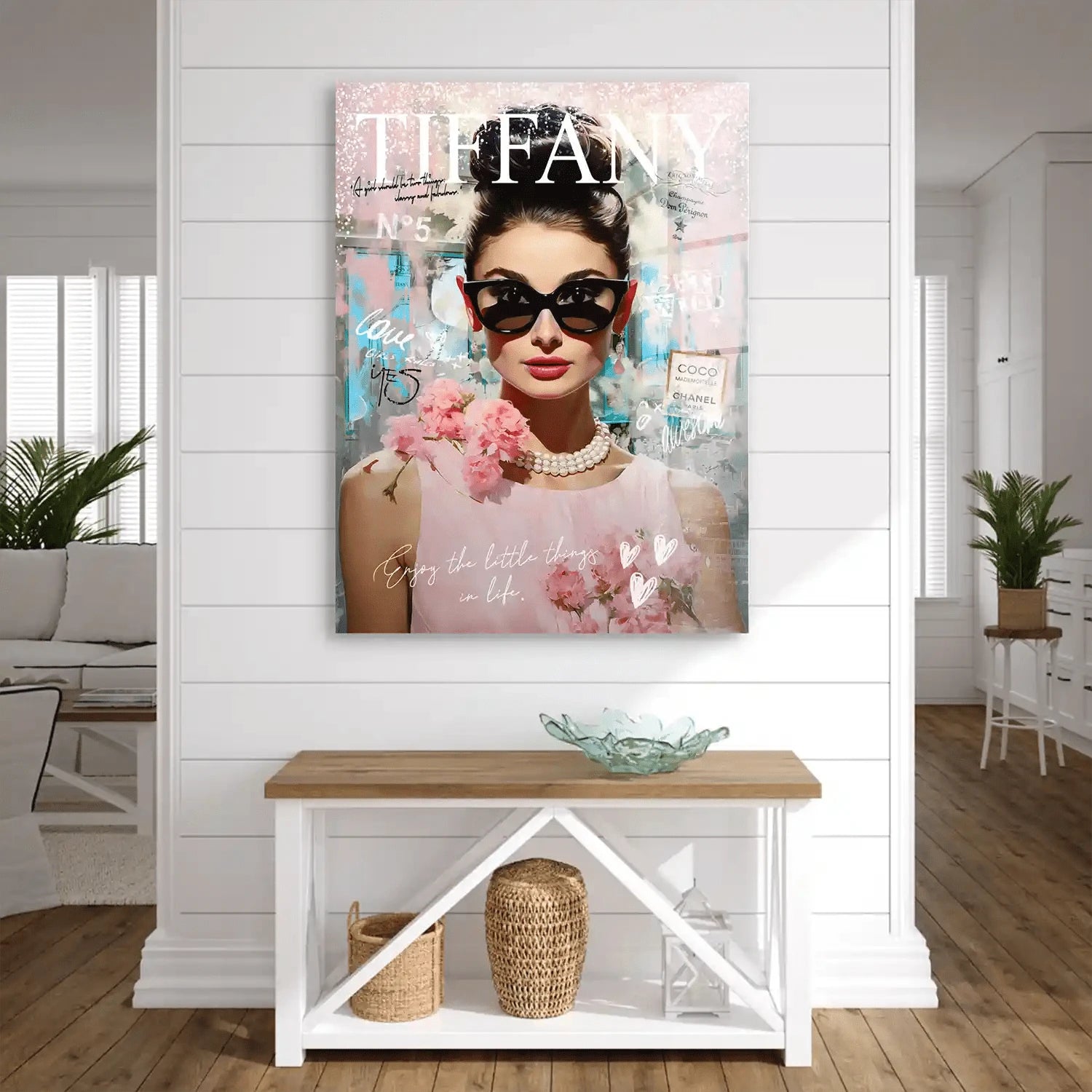 Audrey Nr.5 Pop Art Acrylglas Bild INGALERIE