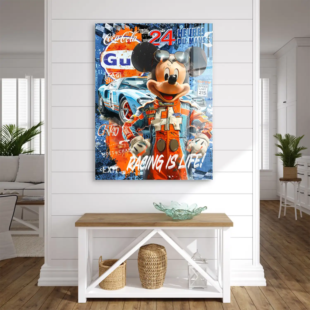 Micky Le Mans Acrylglas Bild INGALERIE