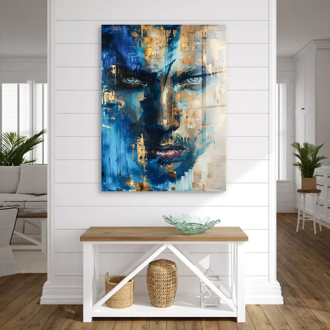 Abstrakt Man Acrylglasbild INGALERIE