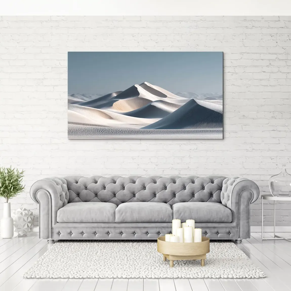 Ivory Dunes Aludibond Bild