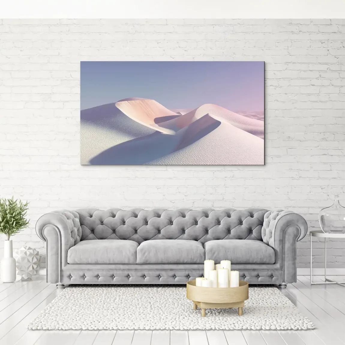 White Sand Aludibond Bild