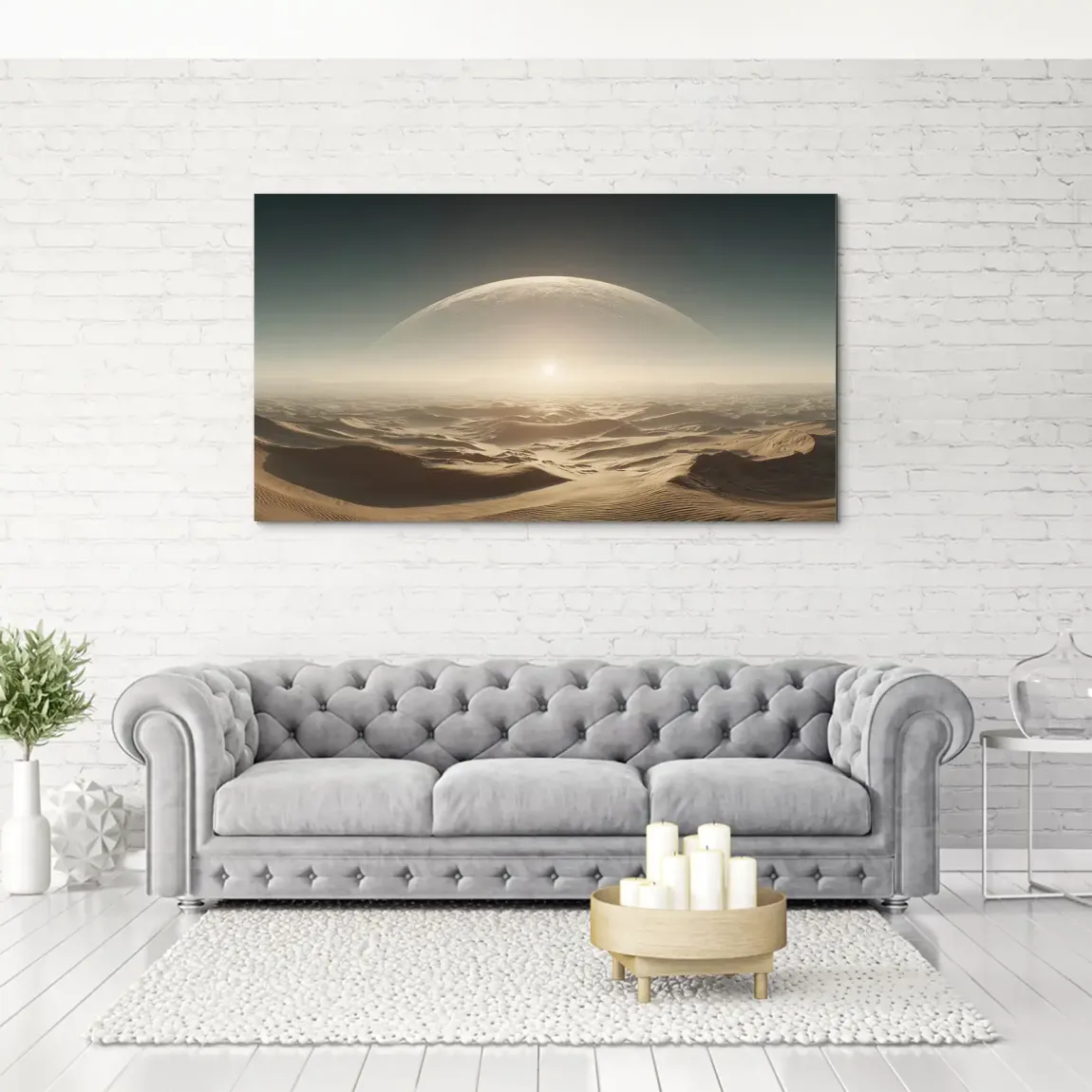 Endless Light Aludibond Bild