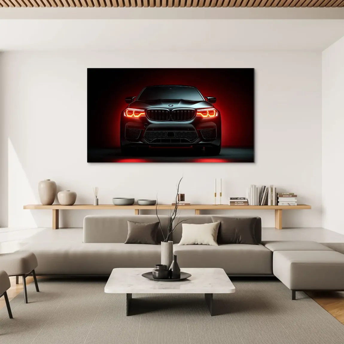 BMW M5 Power Aludibond Bild