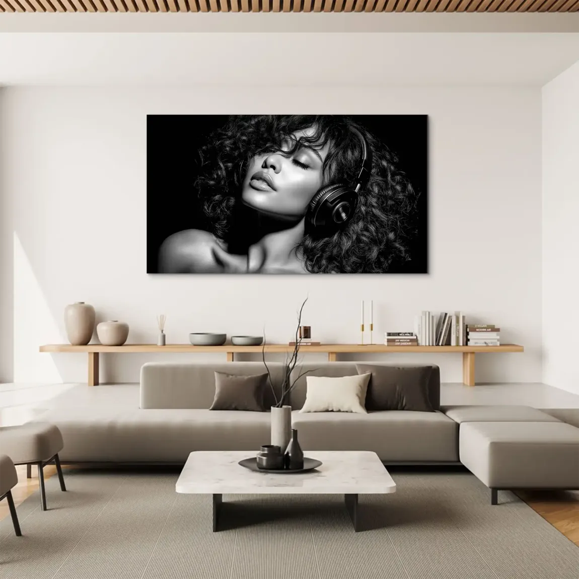 Midnight Harmony Aludibond Bild