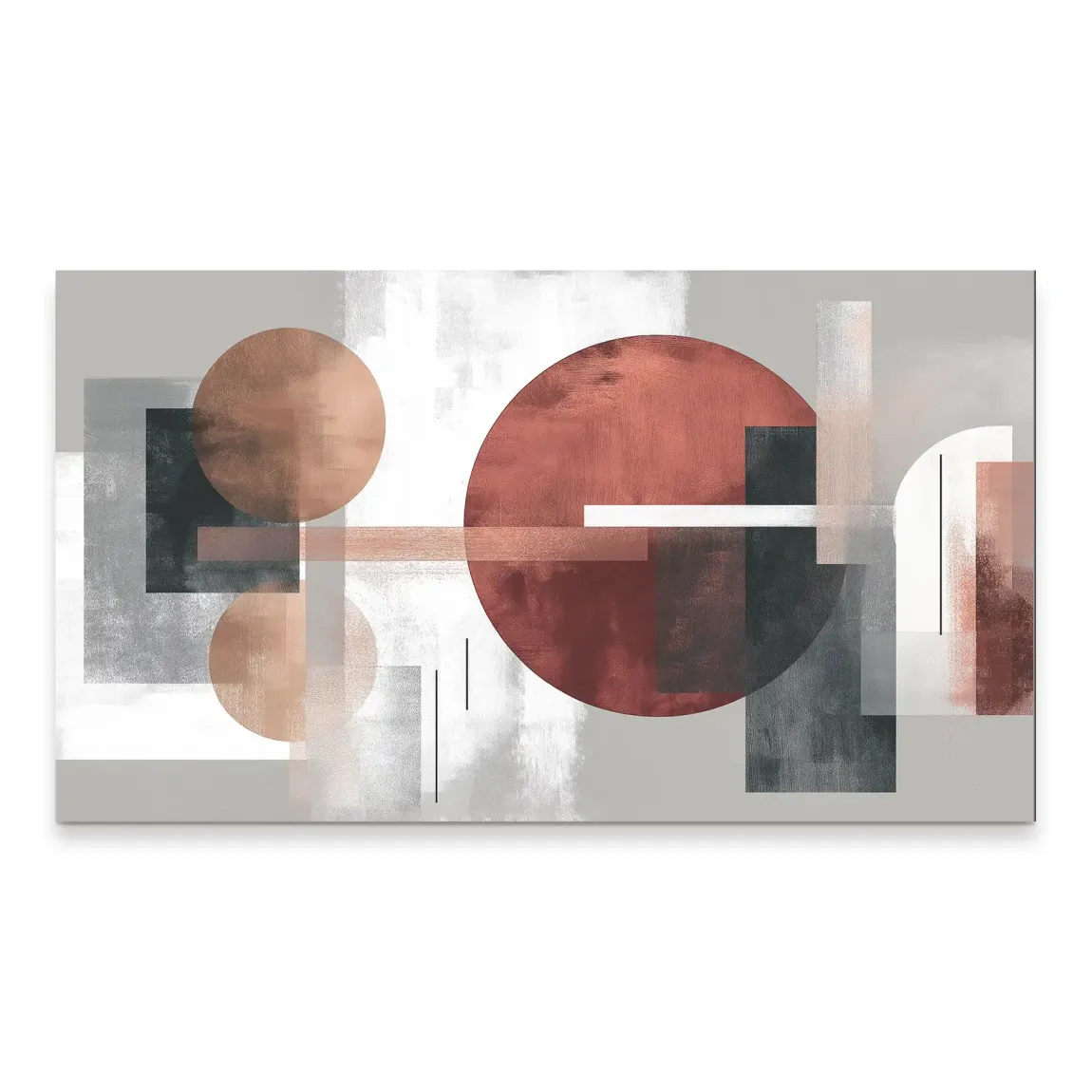 Abstrakte Geometrie Aludibond Bild