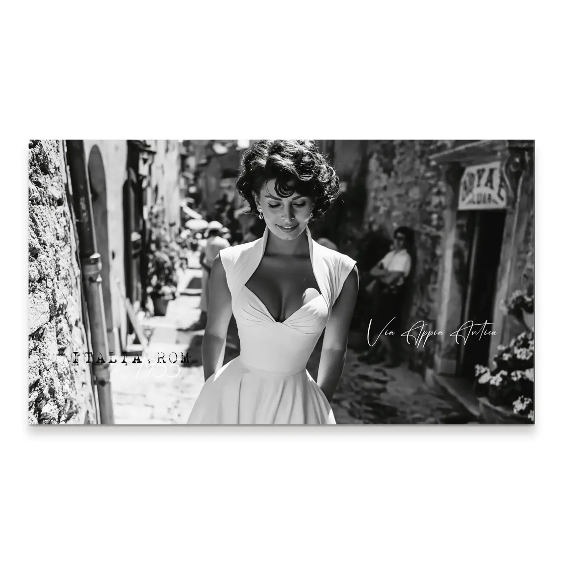 Sophia Loren Roma Alu Dibond Wandbild