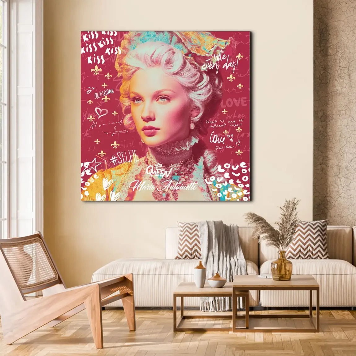 Royal Pop Alu Dibond Bild