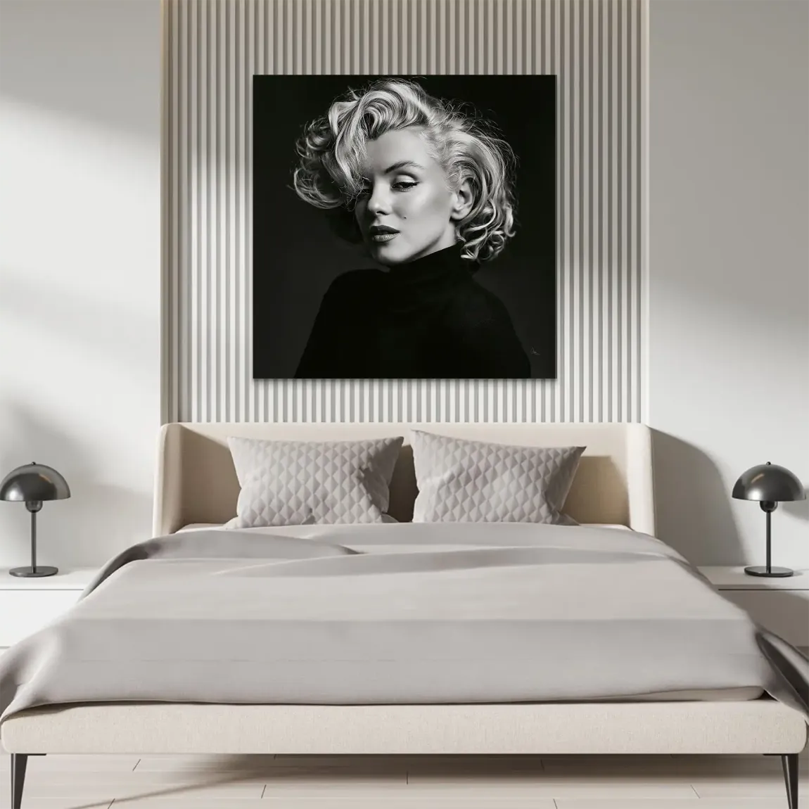 Marilyn Elegance Alu Dibond Wandbild