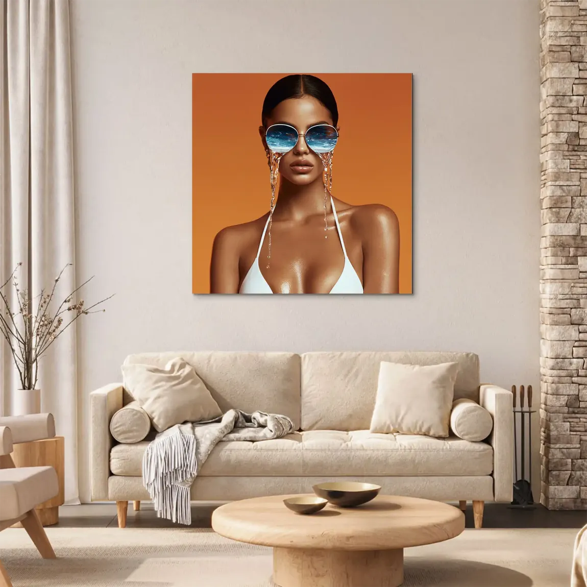 Beauty Ocean Alu Dibond Wandbild