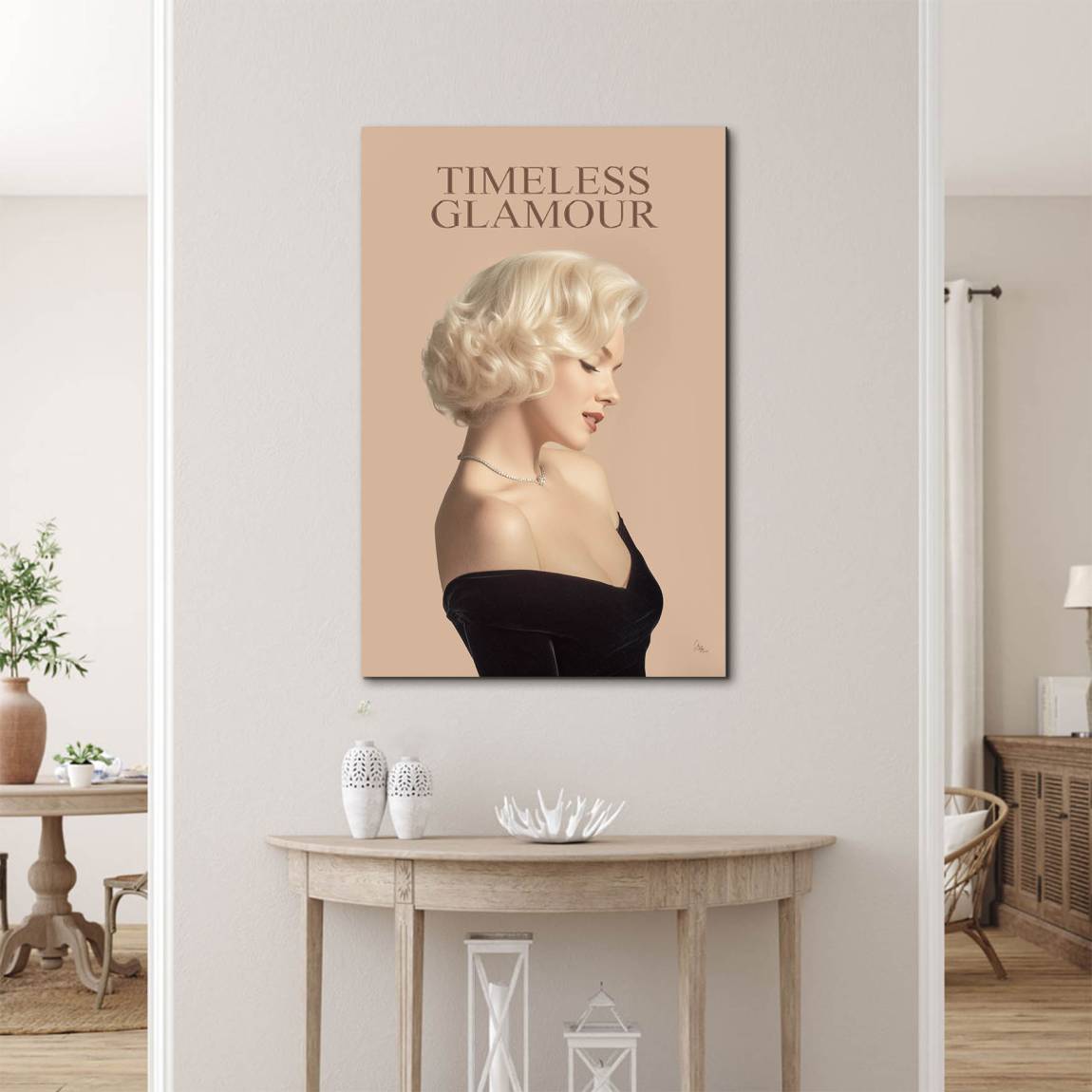 Marilyn Hollywood Grace Alu Dibond Wandbild