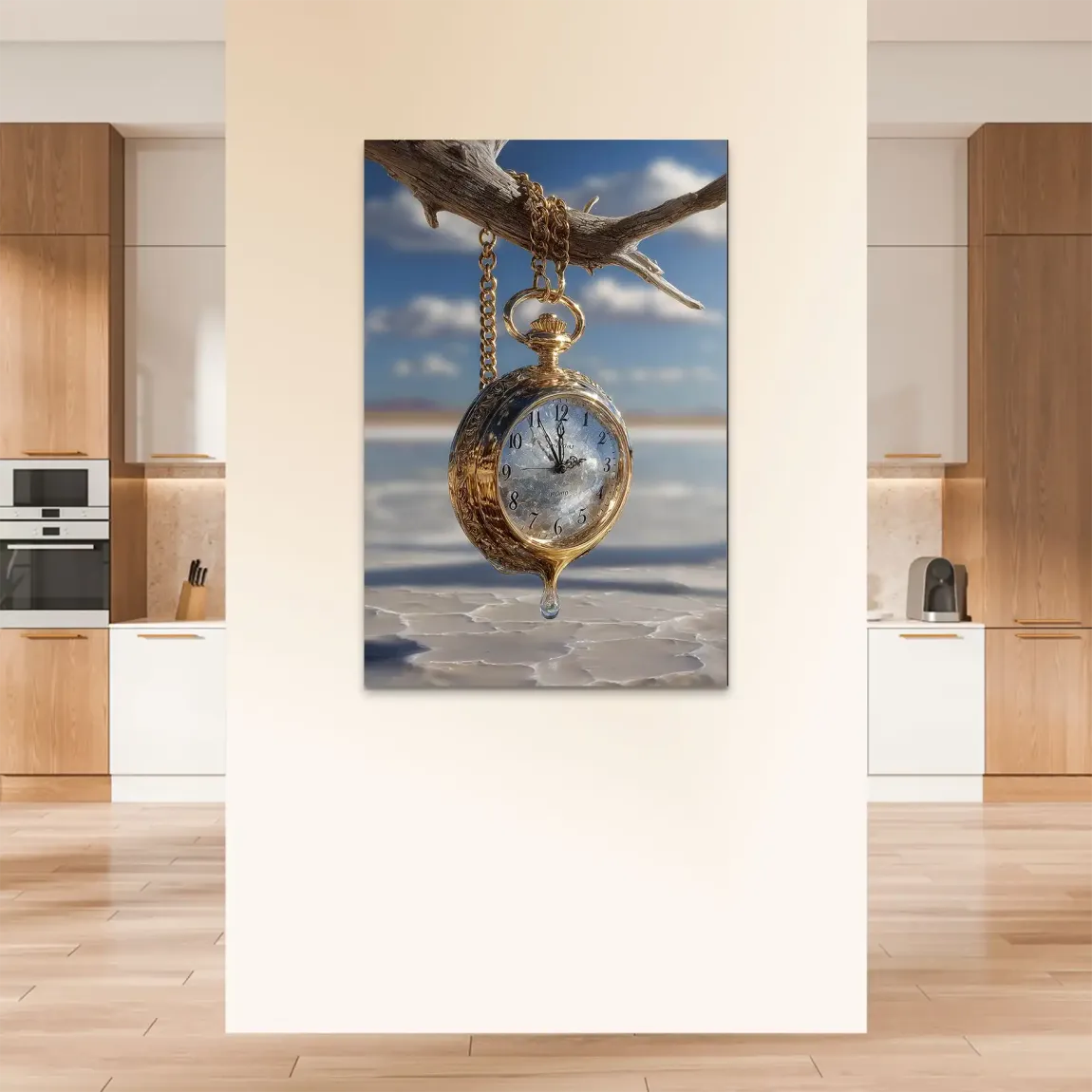 Dali Time Alu Dibond Bild