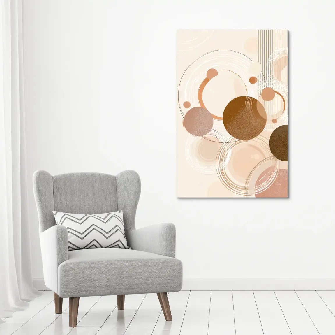 Circles of Timeless Alu Dibond Bild INGALERIE